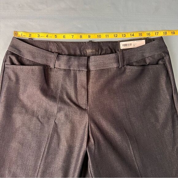 NWT Worthington Modern Fit Trouser Leg Pants Size 14W Dark Blue Stretch Comfort - Picture 9 of 12